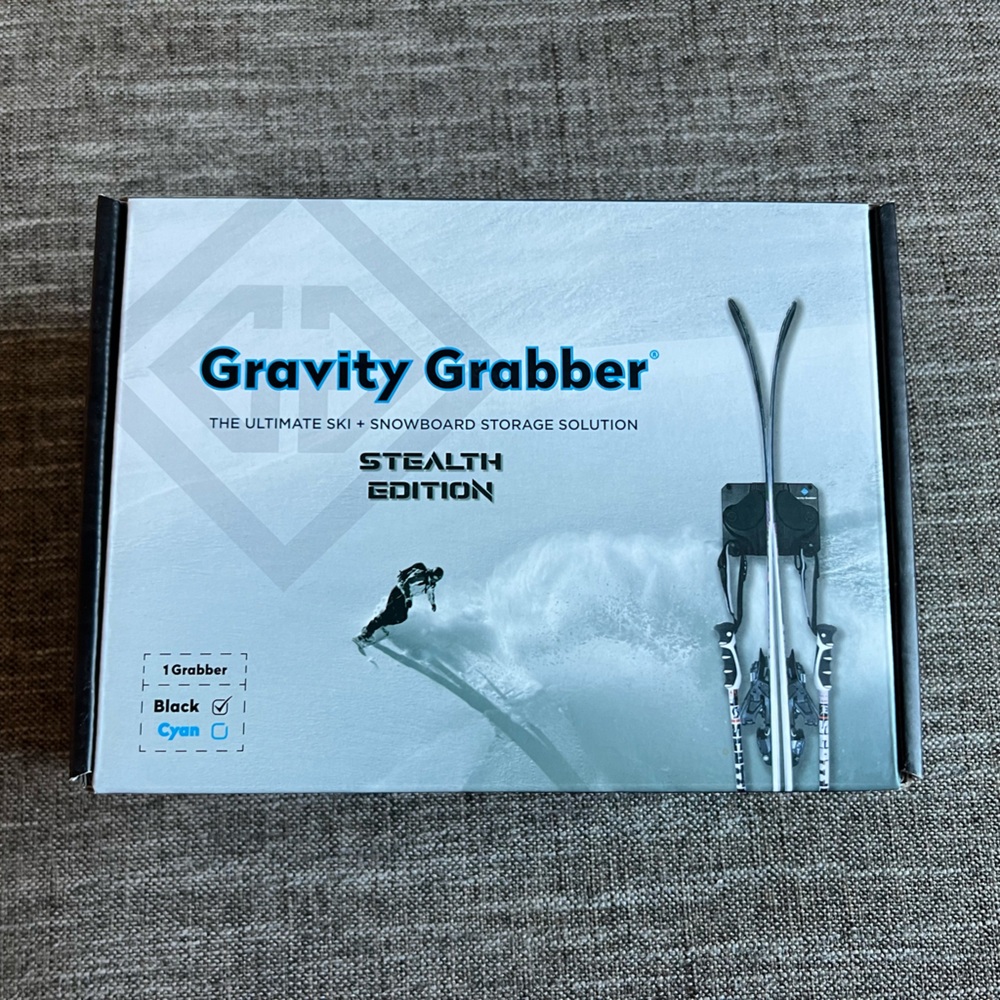 Gravity Grabber Stealth Edition Ski Storage